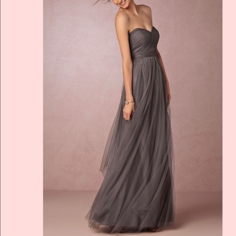 Jenny Yoo Collection Strapless Tulle‎ Dress